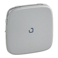 LEGRAND Valena ALLURE Лицевая панель для выключателя с выдержкой времени 2-канального Алюминий (755217 )