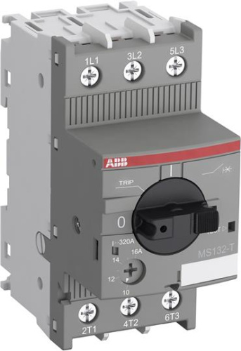 ABB Выключатель автоматический для защиты трансформатора MS132-20T 100кА с регулируемой тепловой защито (1SAM340000R1013)