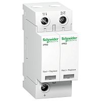 SCHNEIDER ELECTRIC Ограничитель перенапряжений импульсный Т2 iPRD 65r 65кА 350В 2П сигнал (A9L65201)