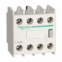 SCHNEIDER ELECTRIC Блок контактный дополнительный к LC1-D фронтальный 4нз (LADN04)