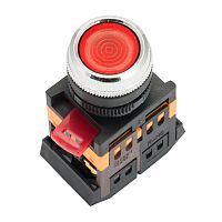 EKF Кнопка ABLFS-22 с подсветкой красный NO+NC 230В PROxima (ablfs-22-r)