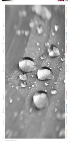 ABB Плёнка дизайнерская ''Капли воды''  (10 штук) для UK600  (UZ643DP10)  (2CPX031793R9999)