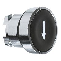 SCHNEIDER ELECTRIC Головка кнопки черная 22мм с возвратом (ZB4BA335)