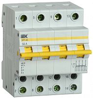 IEK Выключатель-разъединитель трехпозиционный ВРТ-63 4P 50А (MPR10-4-050)