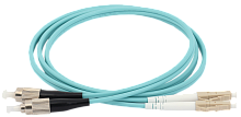 IEK Патч-корд оптический 50/125 (OM3) FC/UPC-LC/UPC (Duplex) 1м (FPC5003-FCU-LCU-C2L-1M)