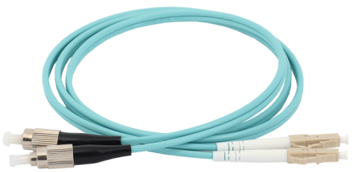 IEK Патч-корд оптический 50/125 (OM3) FC/UPC-LC/UPC (Duplex) 1м (FPC5003-FCU-LCU-C2L-1M)