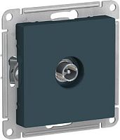 SCHNEIDER ELECTRIC Розетка ATLASDESIGN TV оконечная 1DB механизм изумруд (ATN000891)