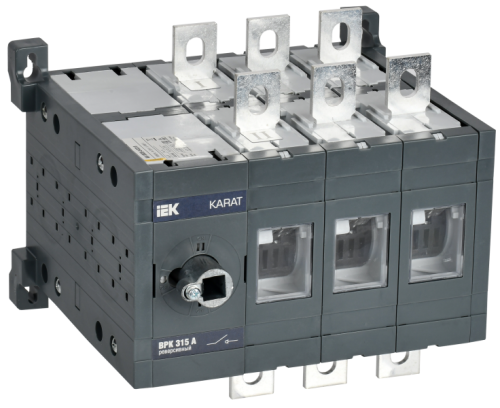 IEK Выключатель-разъединитель ВРК реверсивный без рукоятки управления 3P 315А KARAT (KA-VR20-3-0315)