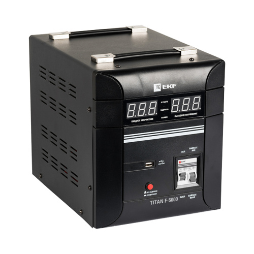 EKF Стабилизатор напряжения напольный 5 кВт PROxima (stab-f-5000)