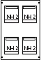 ABB Пластрон для 4 NH2 2ряда/5 реек (AG66)