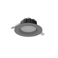 ВАРТОН Светильник светодиодный ДВО-11Вт IP54 800Лм 3000К DL-01 серый матовый  (V1-R0-H0011-10000-4401130)