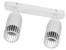 IEK LIGHTING Светильник 4208 настенно-потолочный под лампу 2хGU10 белый  (LT-USB0-4208-GU10-2-K01)