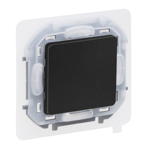 LEGRAND INSPIRIA Переключатель одноклавишный пылевлагозащитный для скрытого монтажа, цвет "Антрацит", номинальный ток 10 А, напряжение ~250В, степень пылевлагозащиты IP44 (673673) фото 2 LEGRAND INSPIRIA Переключатель одноклавишный пылевлагозащитный для скрытого монтажа, цвет "Антрацит", номинальный ток 10 А, напряжение ~250В, степень пылевлагозащиты IP44 (673673) фото 2