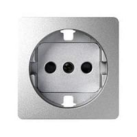 SIMON Накладка со шторками на 75432-, 75464-69, S82C, алюминий (82041-53)