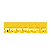 LEGRAND Memocab Планка маркировочная 2.3мм цифры  (4) черное/желтое  (600шт) (037806 )