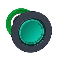 SCHNEIDER ELECTRIC Головка кнопки с подсветкой, зеленая, для утопленного монтажа (ZB5FW333)