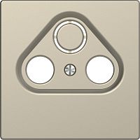 SCHNEIDER ELECTRIC Накладка центральная TV-розетки D-Life 2/3 отверстий сахара SD (MTN4123-6033)