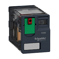 SCHNEIDER ELECTRIC Миниатюрное реле 4 перекидных (RXM4GB1F7)