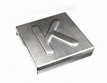 ABB Маркировка для кабельной стяжки, нержавеющая сталь, K, 100 шт (7TCG009470R0087)