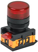 IEK Лампа AL-22TE сигнальная красная с подсветкой неон 240В (BLS30-ALTE-K04)