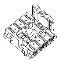 LEGRAND Основание выкатного исполнения 3P DPX3 1600 подключение спереди (422586 )
