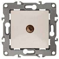 ЭРА Розетка TV одиночная, , слоновая кость, 12-3101-02 (Б0014706)
