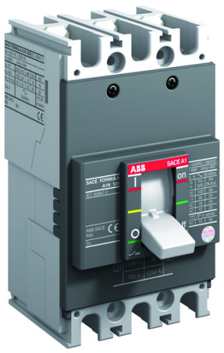 ABB Выключатель автоматический A1A 125 TMF 50-500 3p F F (1SDA070282R1)