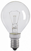 IEK Лампа накаливания декоративная ДШ 40вт Р45 230в Е14 шар (LN-G45-40-E14-CL)