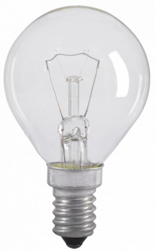 IEK Лампа накаливания декоративная ДШ 40вт Р45 230в Е14 шар (LN-G45-40-E14-CL)