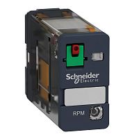 SCHNEIDER ELECTRIC Реле 1CO светодиод 120В переменный ток (RPM12F7)