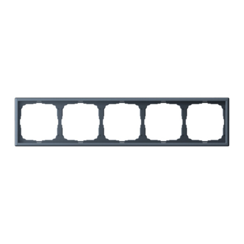 Systeme Electric ARTGALLERY Рамка 5-постовая, универсальная, грифель (GAL000705) Systeme Electric ARTGALLERY Рамка 5-постовая, универсальная, грифель (GAL000705)