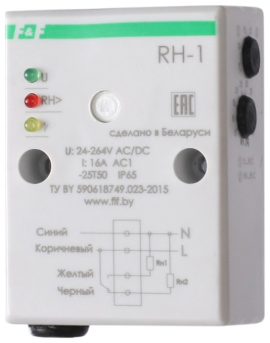 ЕВРОАВТОМАТИКА Реле контроля влажности RH-1 (EA07.003.001)