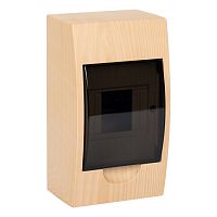 EKF Щит распределительный навесной ЩРН-П- 4 светлое дерево IP41 PROxima (pb40-n-4-light)