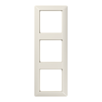JUNG Рамка 3-я для горизонтальной/вертикальной установки  Серия- AS550  Материал- дуропласт  Цвет- слоно (AS583)