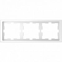 SCHNEIDER ELECTRIC Рамка трехпостовая D-Life белый лотос SD (MTN4030-6535)