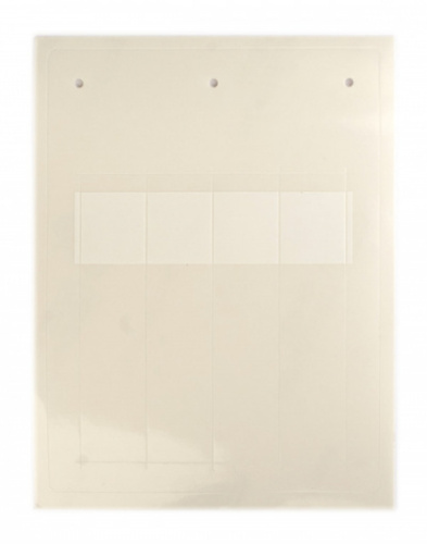 DKC Самоламинирующаяся маркировка для кабелей и труб. Белая  (4 шт на 1 листе) (CMSA10023W)