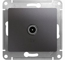 SCHNEIDER ELECTRIC Коннектор GLOSSA TV антенна механизм графит (GSL001393)