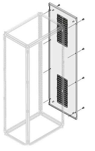 ABB Панель бок.вент.IP30 H=1800мм D=750мм (1STQ007635A0000)