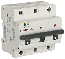 IEK ARMAT Автоматический выключатель M10H 3P K 100А  (AR-M10H-3-K100)