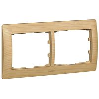 LEGRAND Galea Life Рамка 2 поста Maple (771962 )