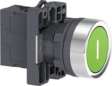 SCHNEIDER ELECTRIC Кнопка ХА2 пружинно-возвратная зеленая 1НО (XA2EA3311)