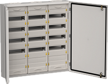TITAN 5 Корпус металлический ЩРн-180 (3х60) 835х830х140 IP54 серый (две двери) IEK