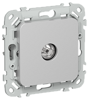 FLITE Розетка TV экранированная оконечная тип M РТВм-1-1-1- алюминий (FI-A13-O-K47)