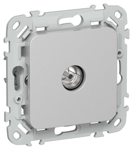 FLITE Розетка TV экранированная оконечная тип M РТВм-1-1-1- алюминий (FI-A13-O-K47)