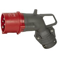 LEGRAND Вилка угловая IP44 3К+З 230v 63А Hypra (052263 )