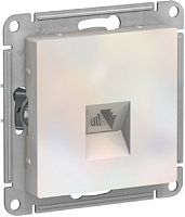 SCHNEIDER ELECTRIC Розетка ATLASDESIGN телефонная RJ11 механизм жемчуг (ATN000481)