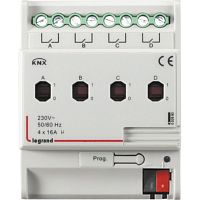 LEGRAND KNX. Релейный активатор 4-канальный 16А. DIN 4 модуля. (002680 )