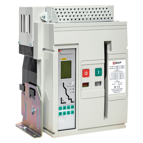 EKF Выключатель автоматический ВА-450 1600/800А 3P 65кА стационарный v2 EKF (mccb450-1600-800-v2)