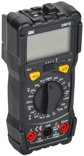 IEK Мультиметр цифровой DM1E ARMA2L 5 (A2L5-DM15-01)
