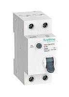 Systeme Electric Выключатель автоматический дифференциального тока (АВДТ) 1P+N С 10А 6kA 30мА Тип-A 230В City9 Set (C9D65610)